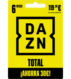 DAZN TOTAL 6 Month Subscription SPAIN